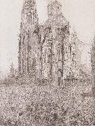 James Ensor The Cathedral oil painting on canvas